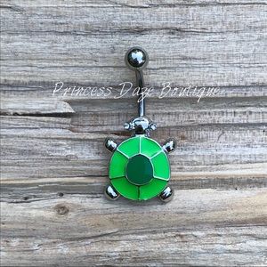 Turtle Belly Button‎ Ring
